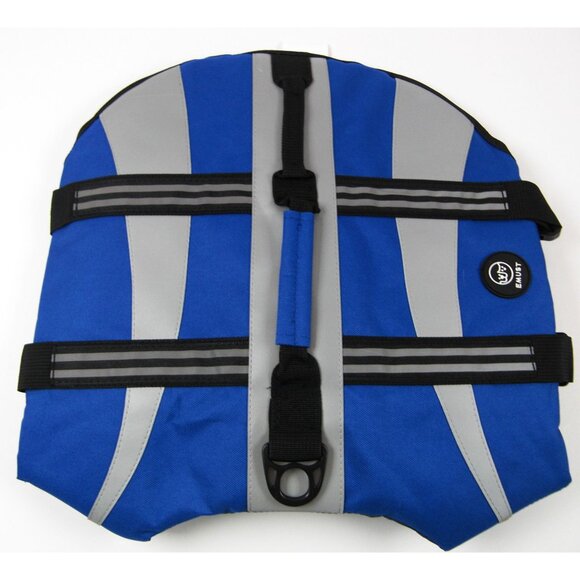 Dog Life Vests for Swimming, Adjustable with Reflective Stripes, M/L Dog Royal B - Picture 3 of 5